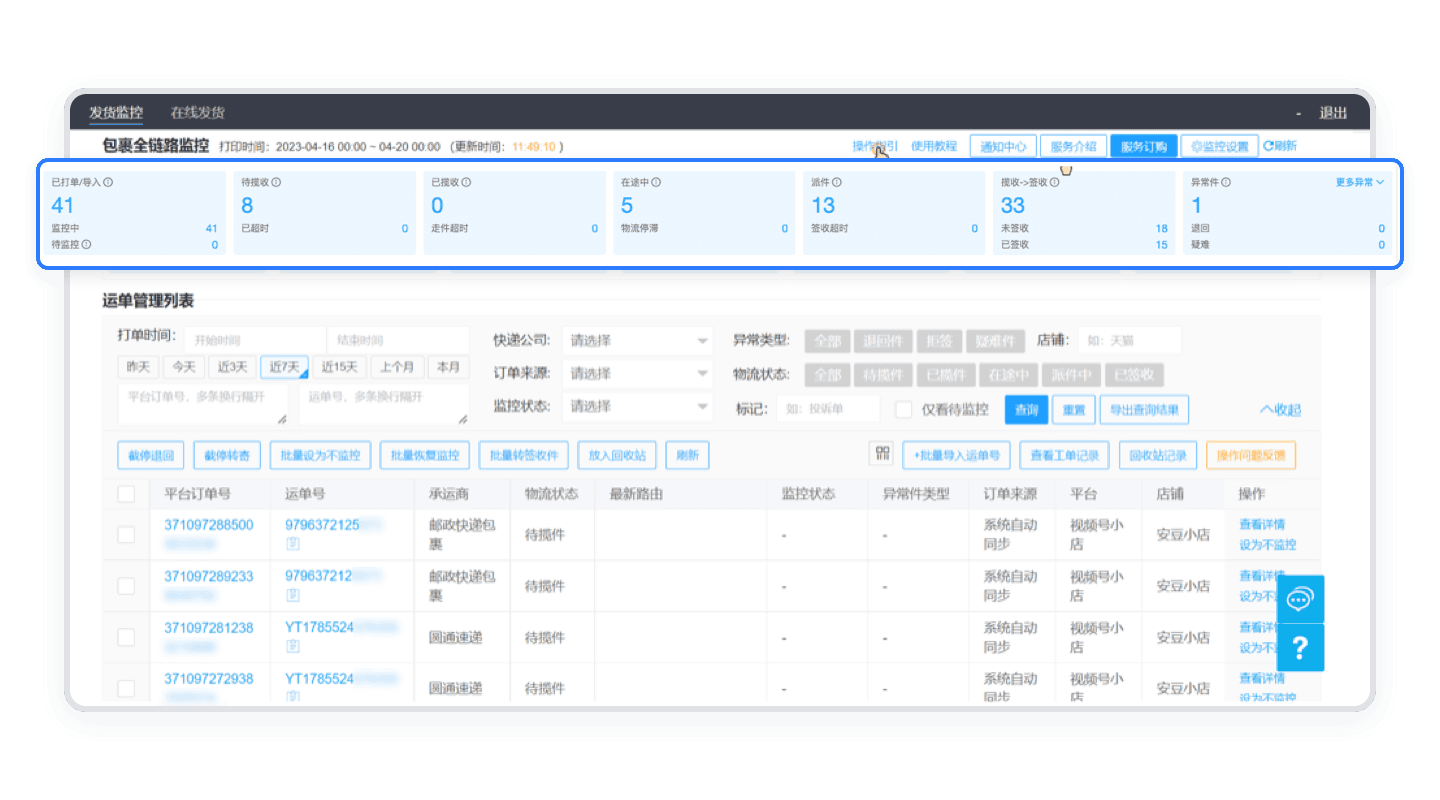 3、数据决策面板